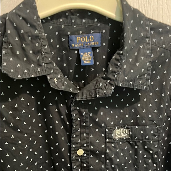 Polo by Ralph Lauren Black Casual Button Down Shirt - Picture 2 of 3
